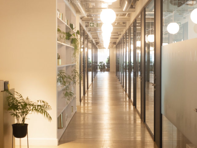Office corridor