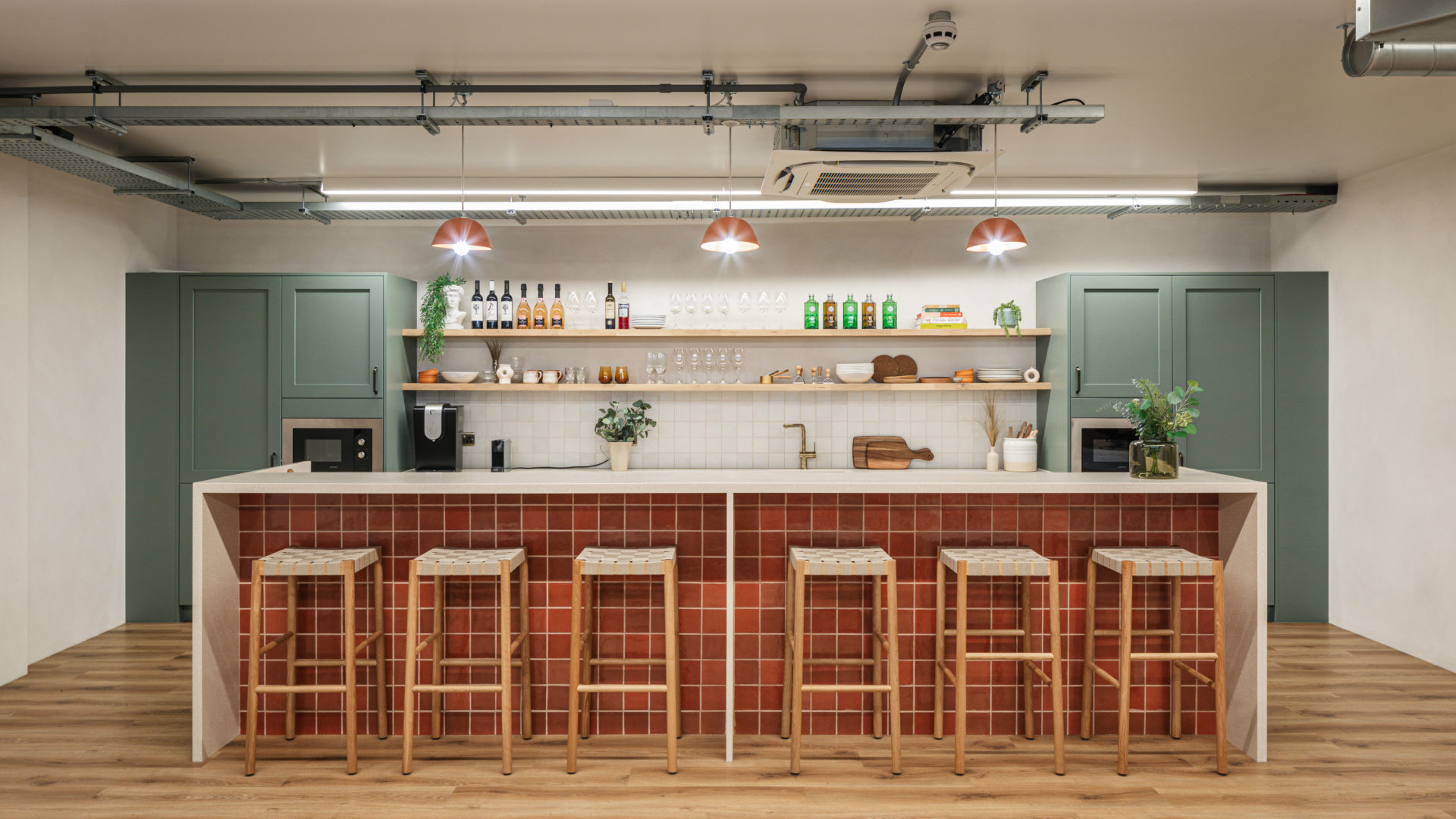 Office Kitchen Design for Pasta Evangelists