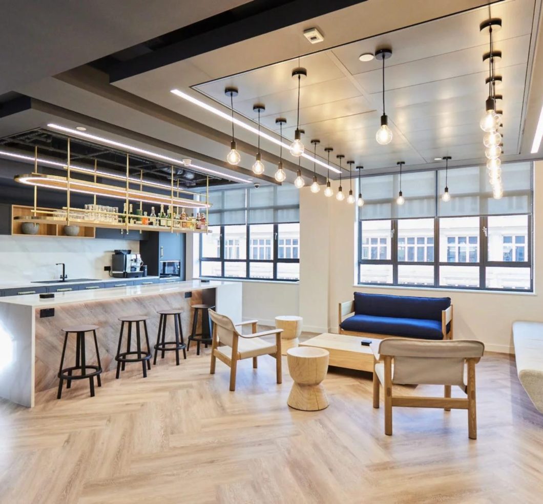 Kitchen Office Design Idea for Transcard