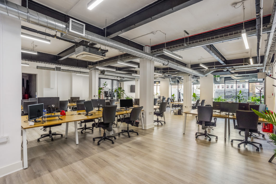 hot desking space Hatton office