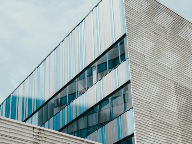 office building with cool architecture